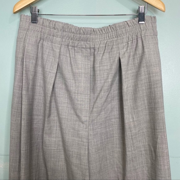 Brunello Cucinelli gray lightweight wool pull-on slacks w/pockets. 14 NWOT - Picture 5 of 8
